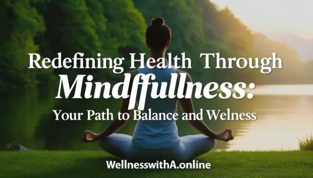 Redefining health through mindfulness