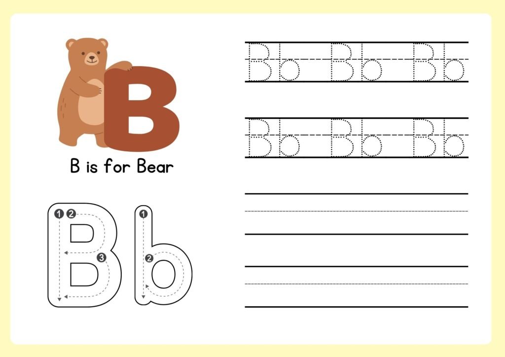 Free Animals Alphabet Tracing Letters book